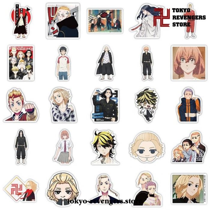 10/30/50Pcs/pack Tokyo Revengers Stickers