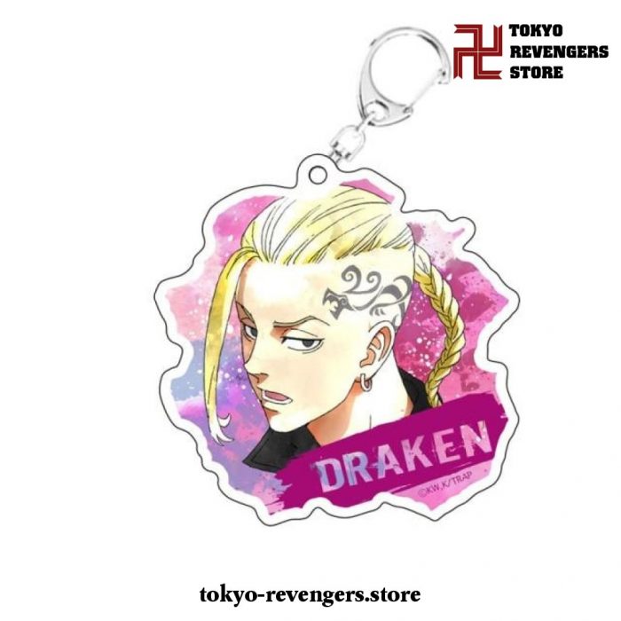 2012 Hot Tokyo Revengers Pendant Keychain Draken