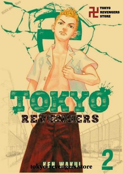 2021 Cool Takemitchy Tokyo Revengers Kraft Paper Poster