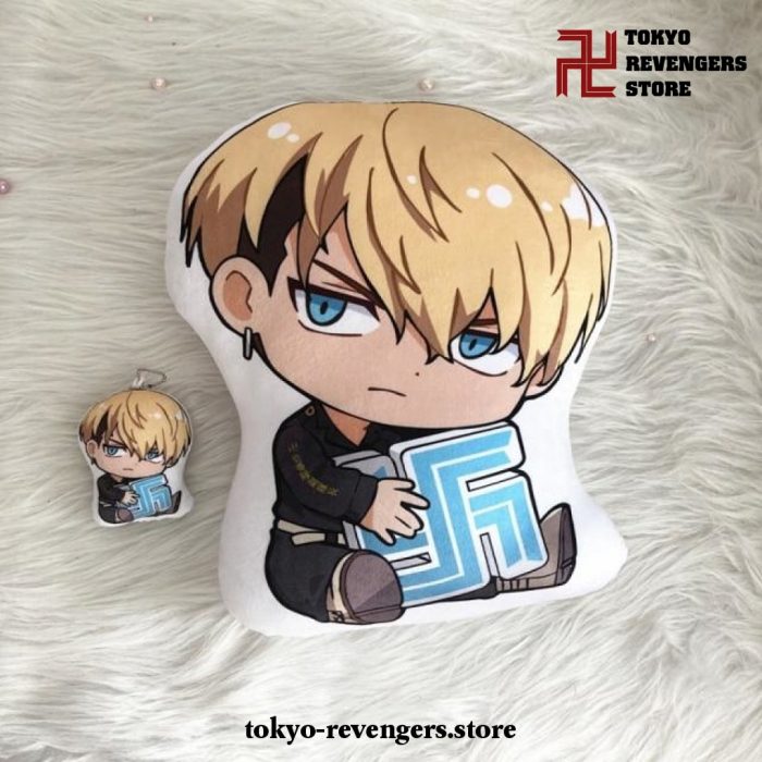 2021 Cute Tokyo Revengers Pillow Soft Plush 10Cm Pendant / Chifuyu Matsuno