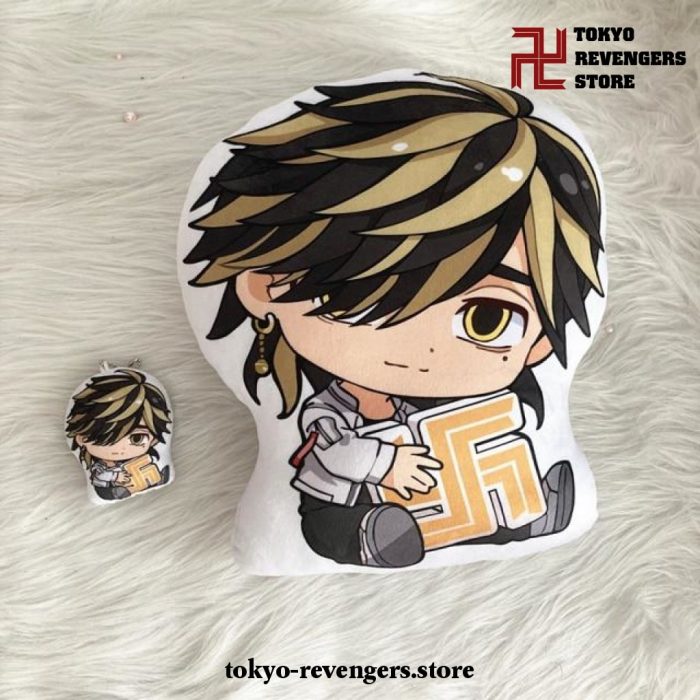 2021 Cute Tokyo Revengers Pillow Soft Plush 10Cm Pendant / Kazutora Hanemiya