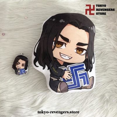 2021 Cute Tokyo Revengers Pillow Soft Plush 10Cm Pendant / Keisuke Baji