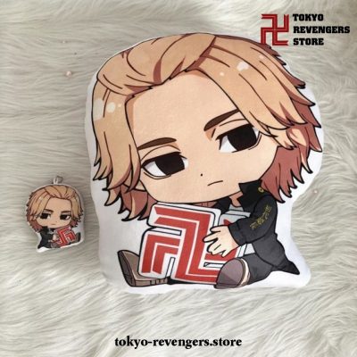 2021 Cute Tokyo Revengers Pillow Soft Plush 10Cm Pendant / Manjiro Sano