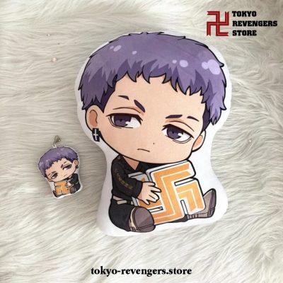 2021 Cute Tokyo Revengers Pillow Soft Plush 10Cm Pendant / Takashi Mitsuya