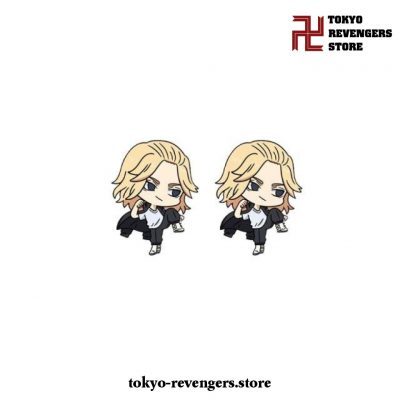 2021 New Tokyo Revengers Acrylic Resin Earrings Handmade 2