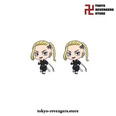 2021 New Tokyo Revengers Acrylic Resin Earrings Handmade 3