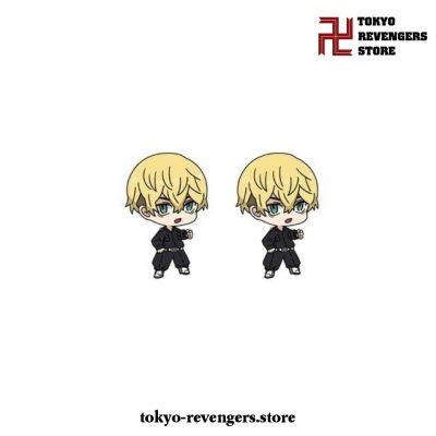 2021 New Tokyo Revengers Acrylic Resin Earrings Handmade 4