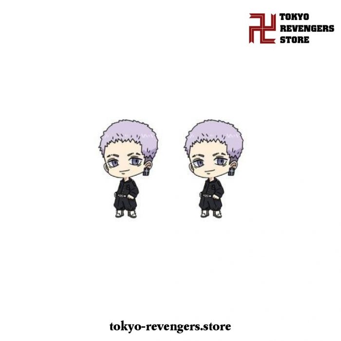 2021 New Tokyo Revengers Acrylic Resin Earrings Handmade 6
