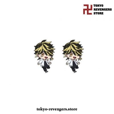 2021 New Tokyo Revengers Acrylic Resin Earrings Handmade 7