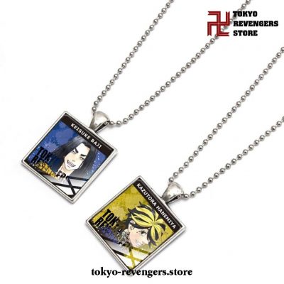 2021 New Tokyo Revengers Glass Pendant Necklaces