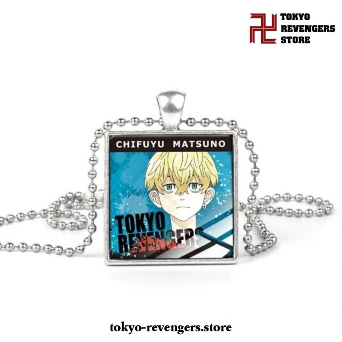 2021 New Tokyo Revengers Glass Pendant Necklaces Chifuyu Matsuno