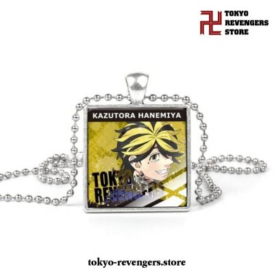 2021 New Tokyo Revengers Glass Pendant Necklaces Kazutora Hanemiya