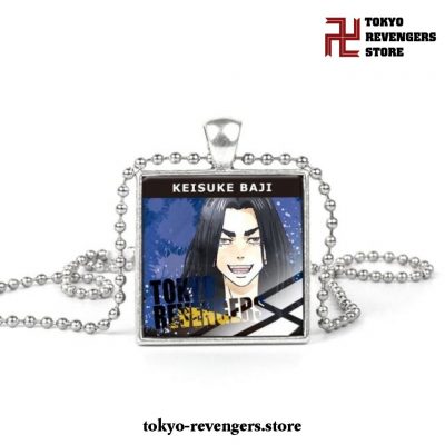 2021 New Tokyo Revengers Glass Pendant Necklaces Keisuke Baji