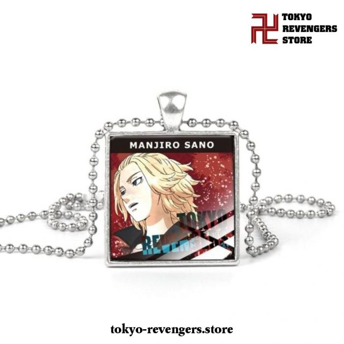 2021 New Tokyo Revengers Glass Pendant Necklaces Manjiro Sano