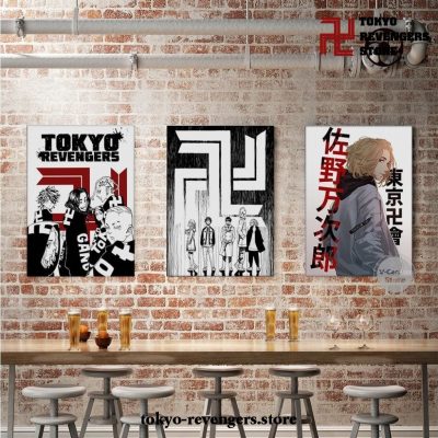 2021 Tokyo Revengers Logo Bang Wall Art