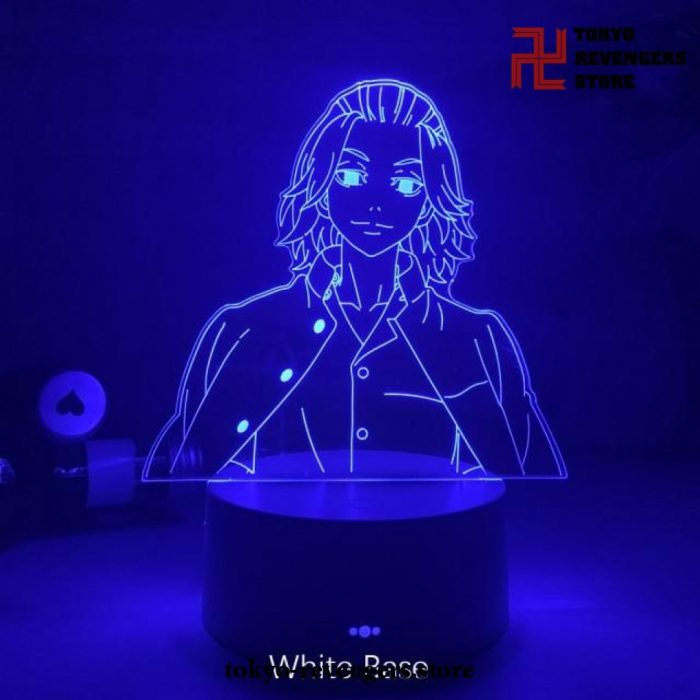 2021 Tokyo Revengers Manjiro Sano 3D Led Lamp White / 16 Color Remote China