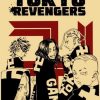 2021 Tokyo Revengers Team Vintage Kraft Paper Poster
