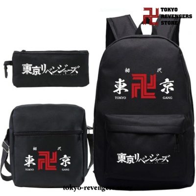 3Pcs/set Tokyo Revengers Logo Backpack