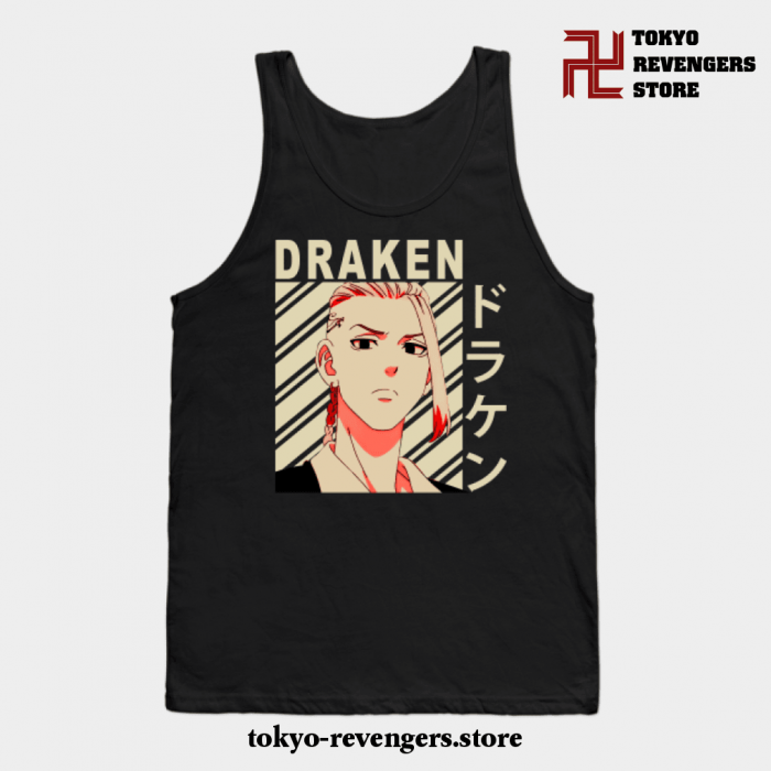 Cool Draken Tank Top Black / S