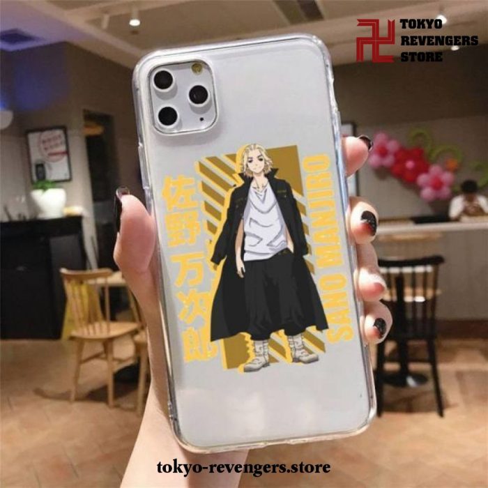 Cool Manjiro Sano Tokyo Revengers Team Phone Case