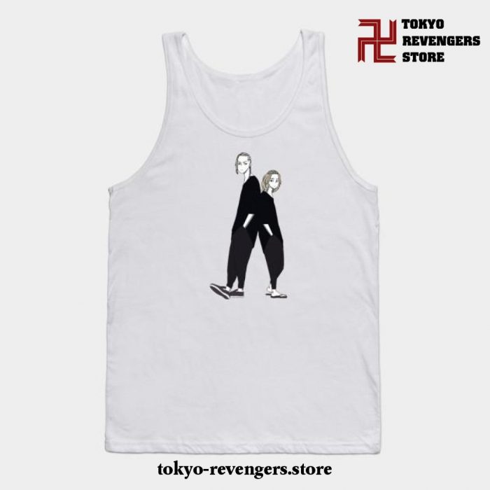 Cool Mikey And Draken Tank Top White / S