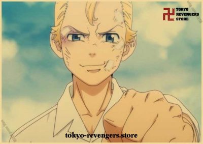Cool Takemitchy Tokyo Revengers Kraft Paper Poster