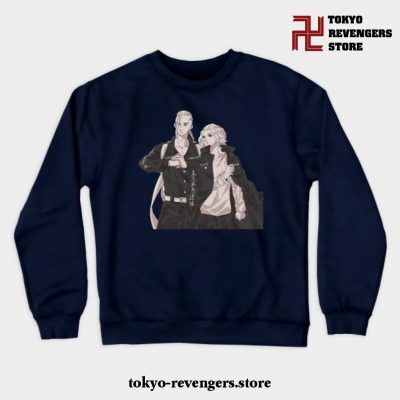 Cool Tokyo Revengers Crewneck Sweatshirt Navy Blue / S