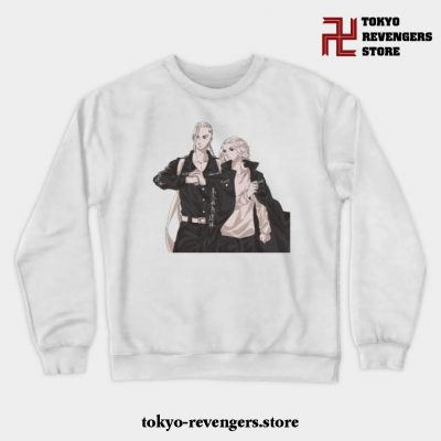 Cool Tokyo Revengers Crewneck Sweatshirt White / S