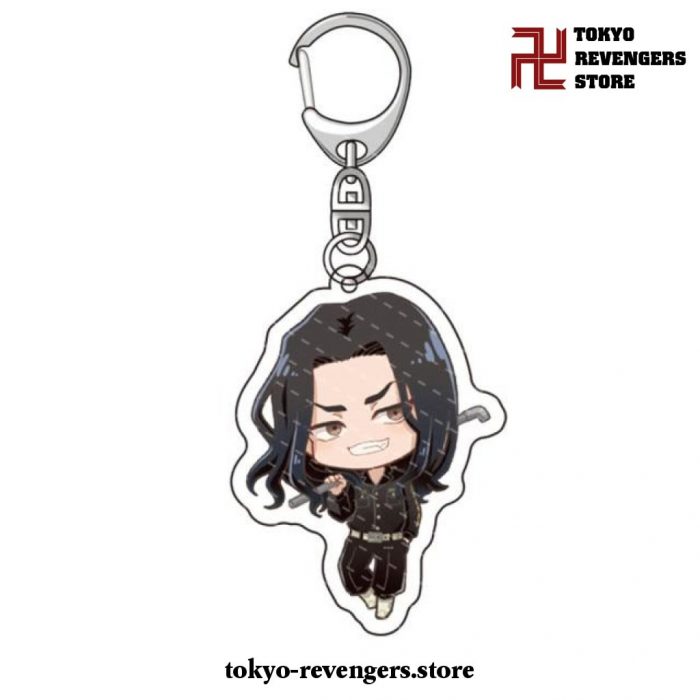 Cute Tokyo Revengers Baji Acrylic Pendant Keychain