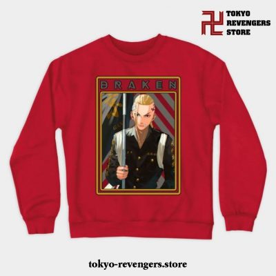 Draken Crewneck Sweatshirt Red / S