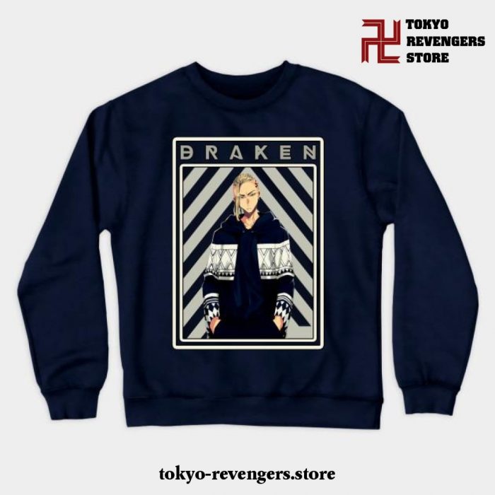 Draken Ii Crewneck Sweatshirt Navy Blue / S