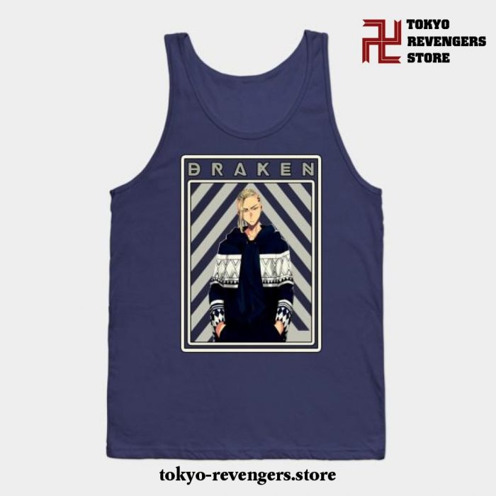 Draken Ii Tank Top Navy Blue / S