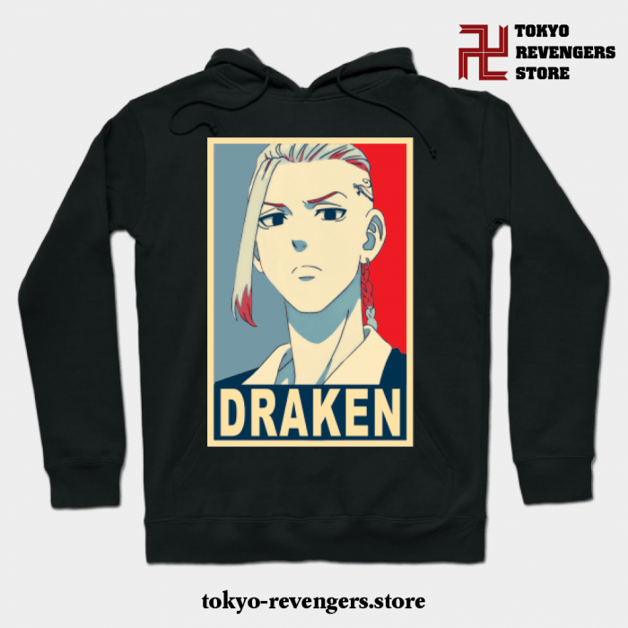 Draken Poster Hoodie Black / S