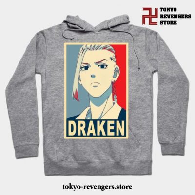 Draken Poster Hoodie Gray / S