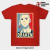 Draken Poster T-Shirt Red / S