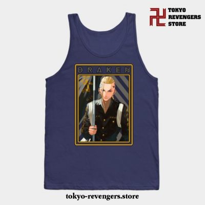 Draken Tank Top Navy Blue / S