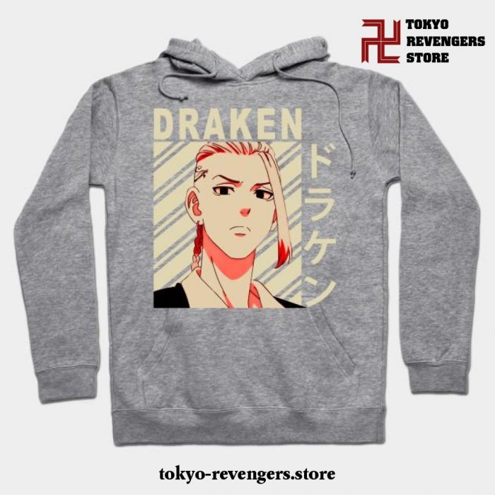 Draken Tokyo Rajigan Hoodie Gray / S