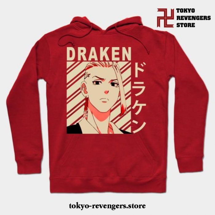 Draken Tokyo Rajigan Hoodie Red / S