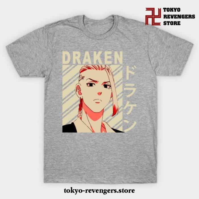 Draken Tokyo Rajigan T-Shirt Gray / S