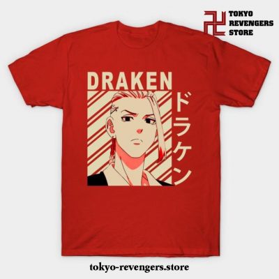 Draken Tokyo Rajigan T-Shirt Red / S