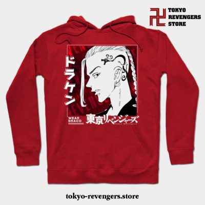 Draken Tokyo Revengers Hoodie Red / S