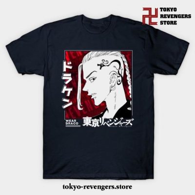 Draken Tokyo Revengers T-Shirt Navy Blue / S
