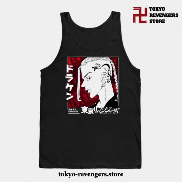 Draken Tokyo Revengers Tank Top Black / S