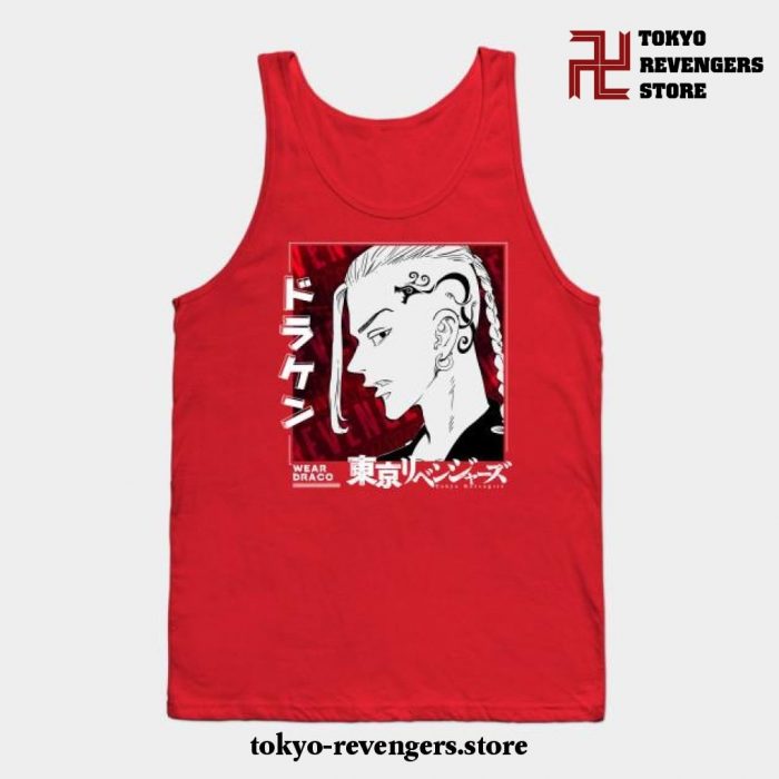 Draken Tokyo Revengers Tank Top Red / S