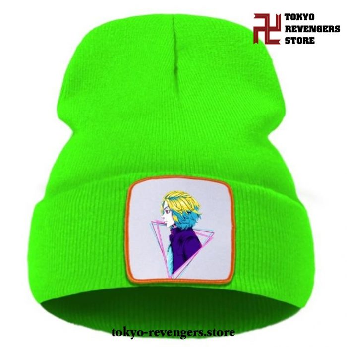 Handsome Manjiro Sano Tokyo Revengers Beanie Hat Green