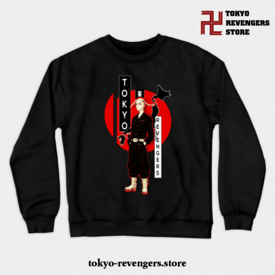 Ken Draken Ryuguji Crewneck Sweatshirt Black / S