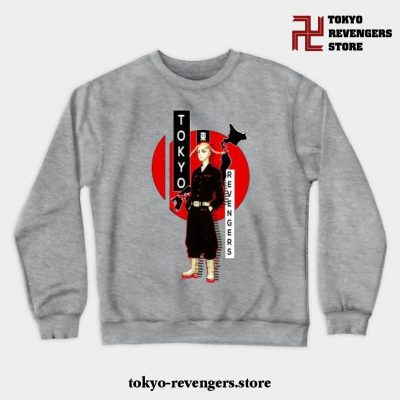 Ken Draken Ryuguji Crewneck Sweatshirt Gray / S