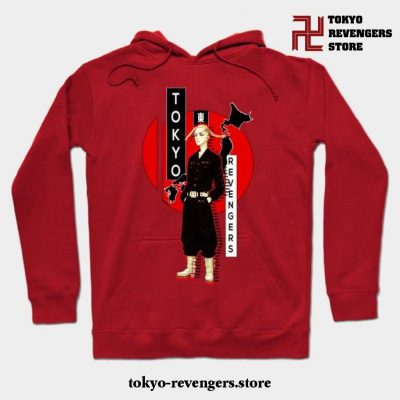 Ken Draken Ryuguji Hoodie Red / S