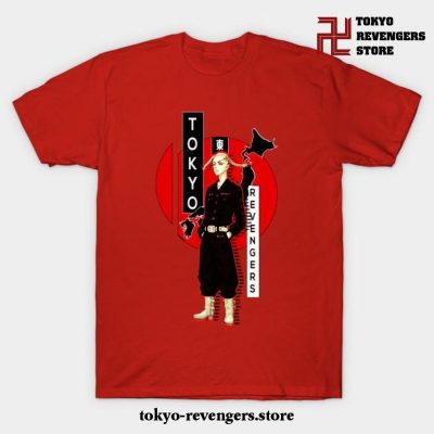 Ken Draken Ryuguji T-Shirt Red / S