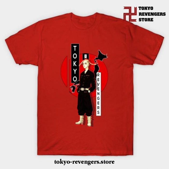 Ken Draken Ryuguji T-Shirt Red / S